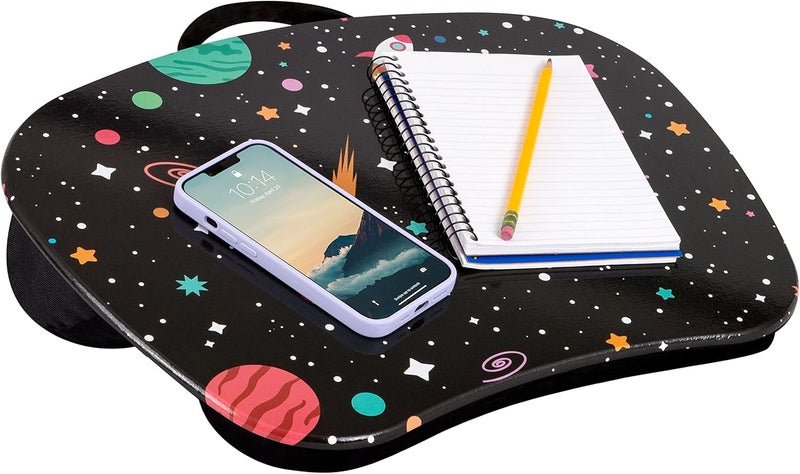 LapGear MyStyle Portable Lap Desk with Cushion - Space Odyssey - Fits up to 15.6 Inch Laptops - Style No. 45337 - Image 1